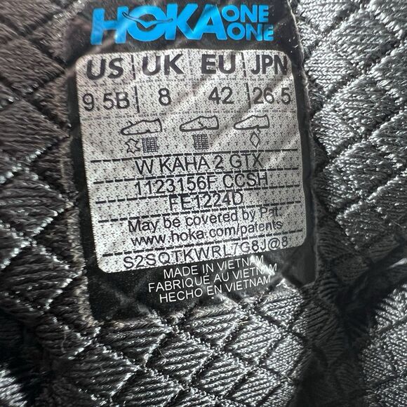 Hoka Kaha 2 GTX Goretex Waterproof Lace Up Hiking Boots Shoes Women's Size 9.5 - Picture 8 of 8